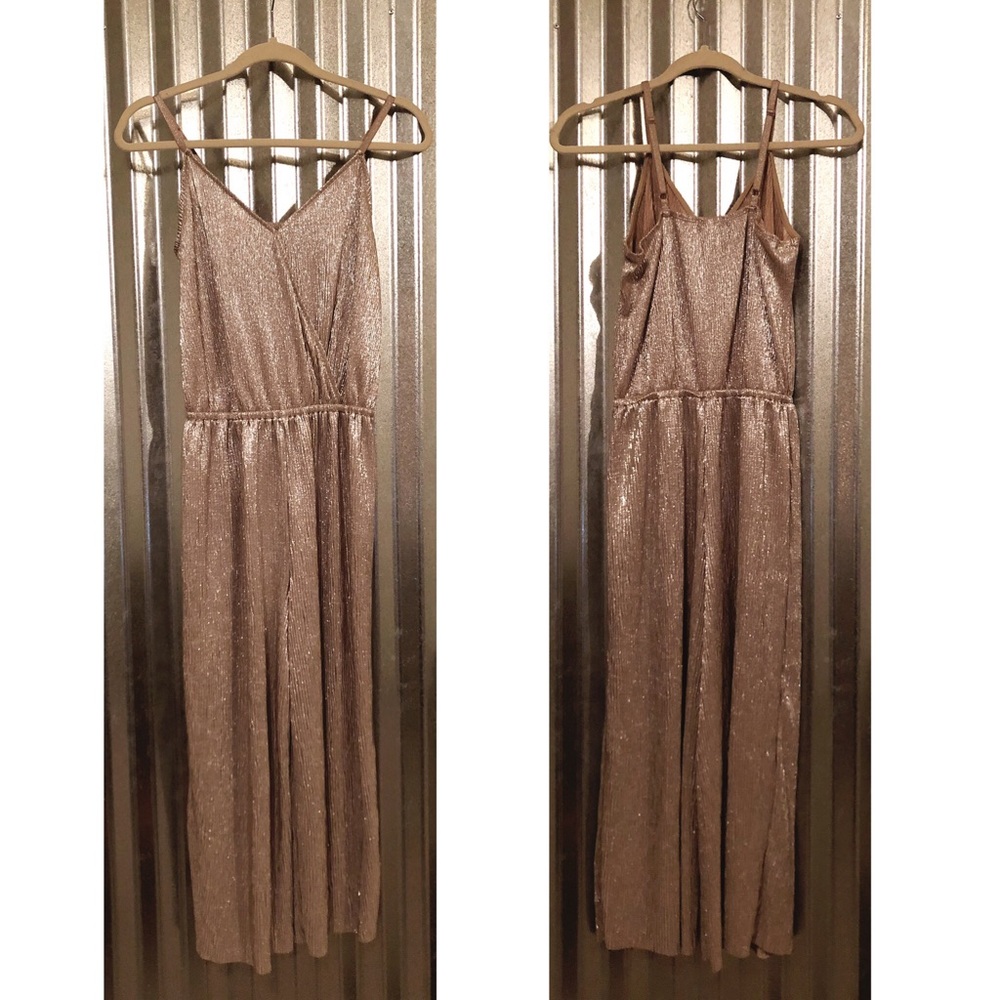 Gold Shimmer Jumpsuit